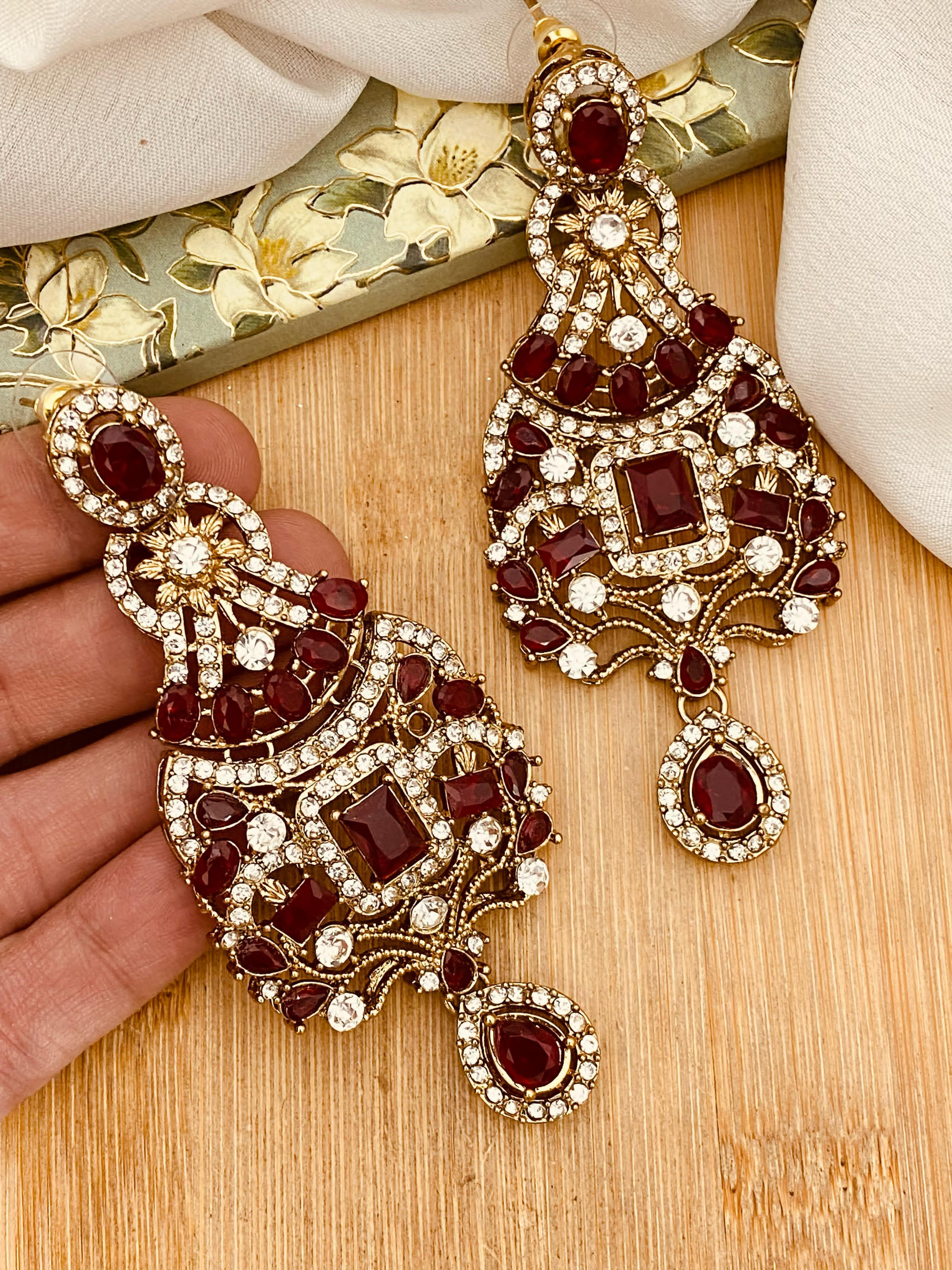 Turkish Earrings-2448 Nayab Jewellery