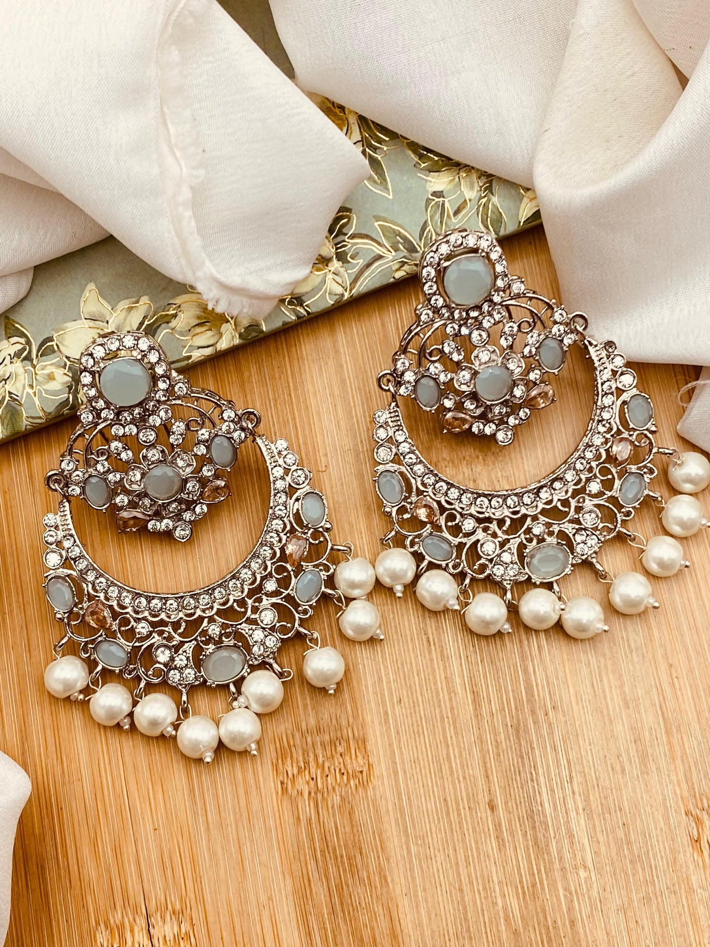 Kundan Anklet pazaib ( pair)-2500 (Copy) Nayab Jewellery