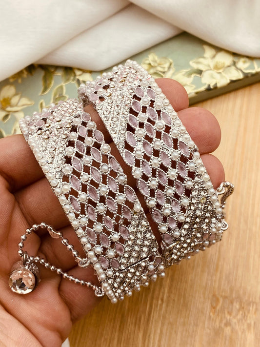 Leaf Earrings -2501-Silver (Copy) Nayab Jewellery