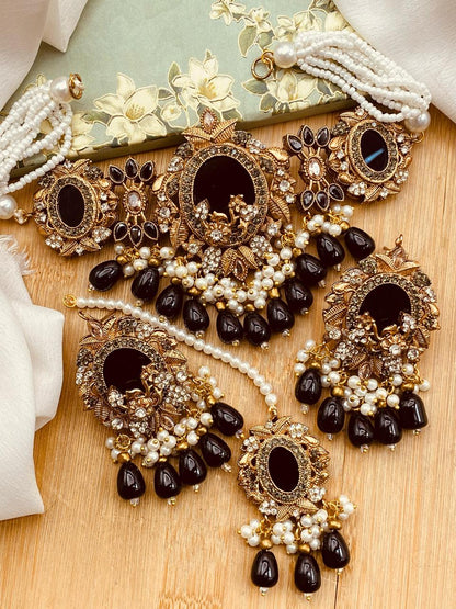 Turkish Izmir  Chokar Necklace set-2529 Nayab Jewellery