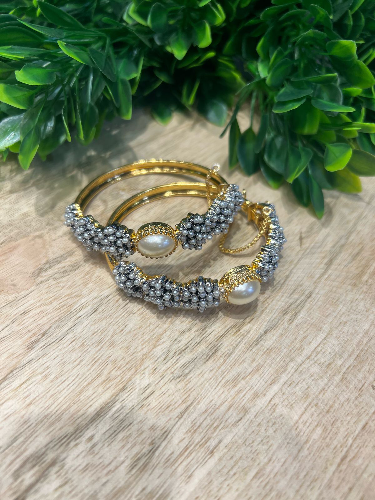 Gajra Openable Bangle (Each)-2600 (Copy) Nayab Jewellery