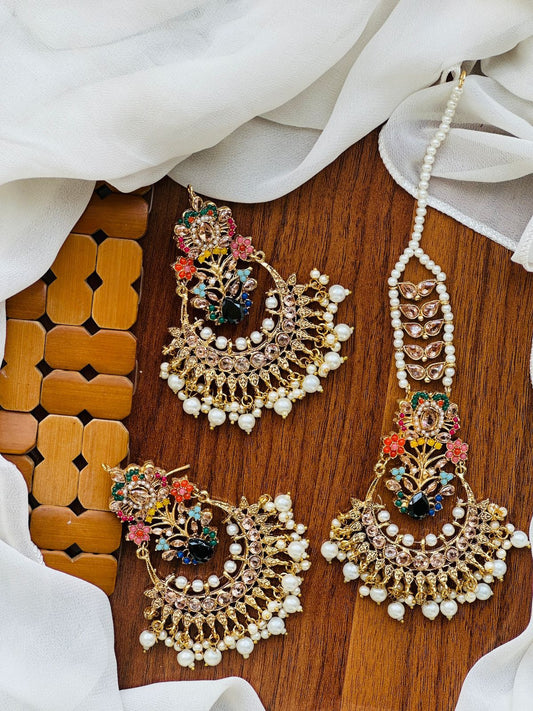 Noratan Baali Tika set-2650 Nayab Jewellery