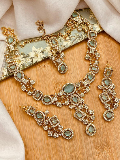 Turkish Necklace set-2778 Nayab Jewellery