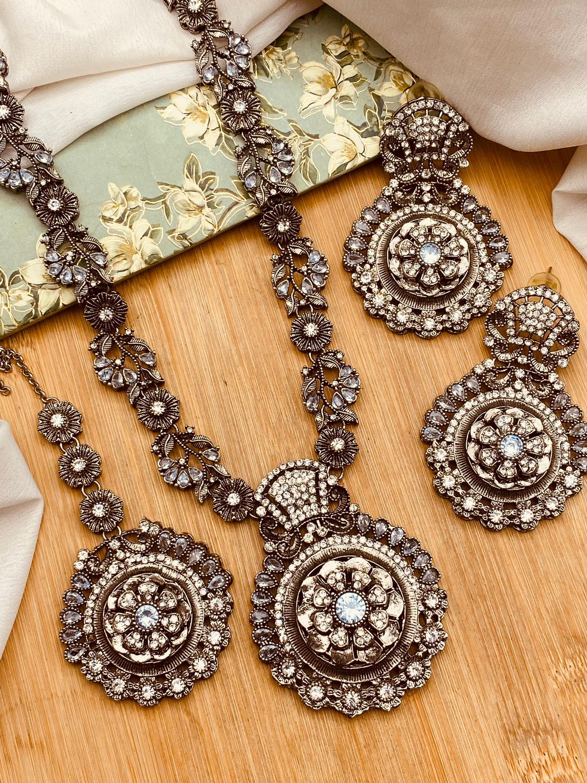 Victorian Polish Turkish Mala set-2819 Nayab Jewellery
