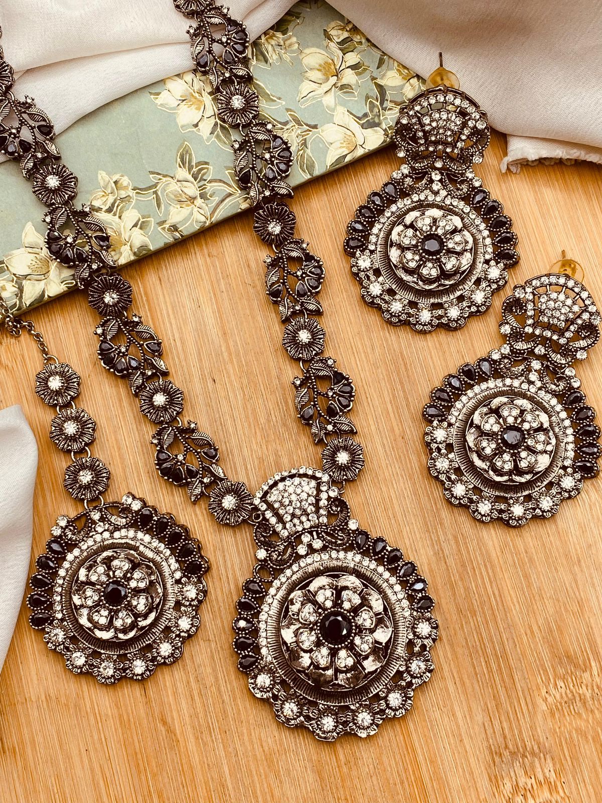 Victorian Polish Turkish Mala set-2819 Nayab Jewellery