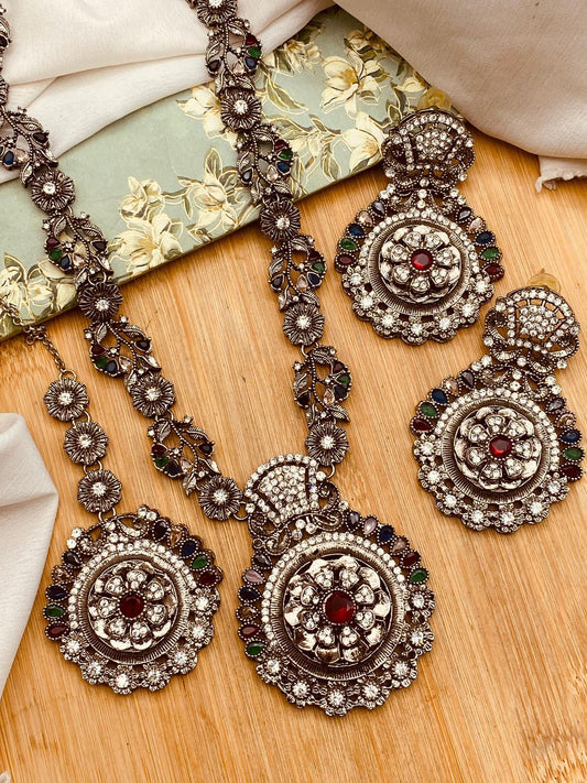 Victorian Polish Turkish Mala set-2819 Nayab Jewellery