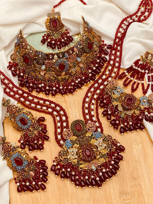 Designer Bridal Set-2822 Nayab Jewellery
