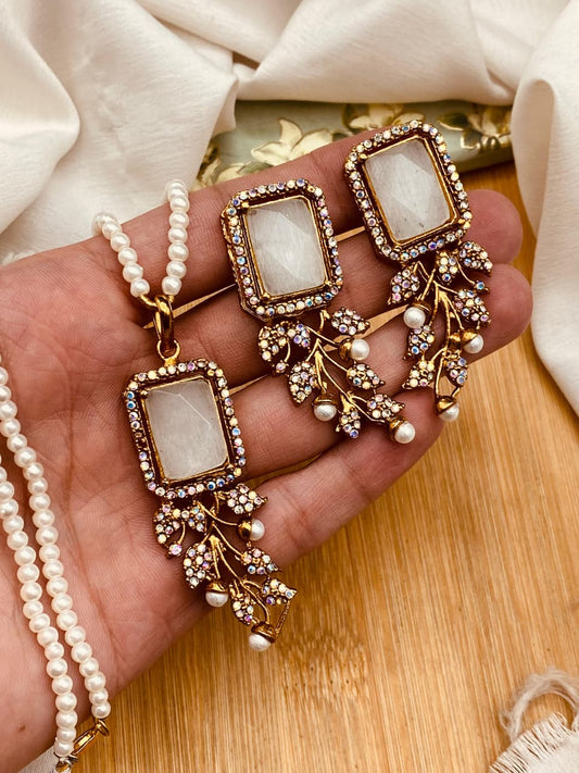 Thrkish Locket Set with Mala L-901