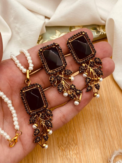 Thrkish Locket Set with Mala L-901