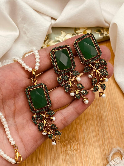 Thrkish Locket Set with Mala L-901