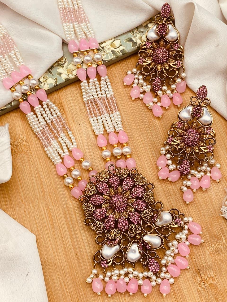 Turkish Mother Pearl Mala set ML-201