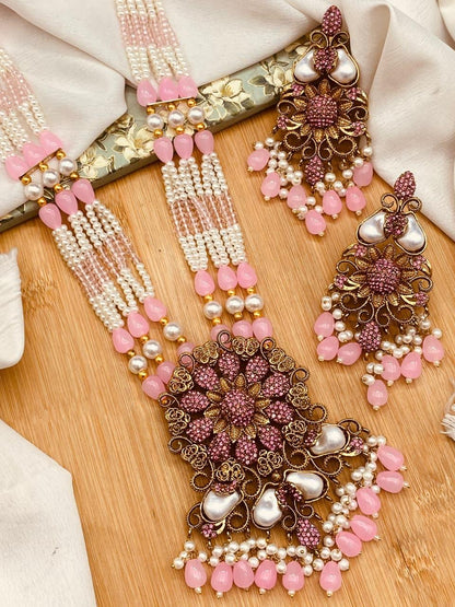 Turkish Mother Pearl Mala set ML-201