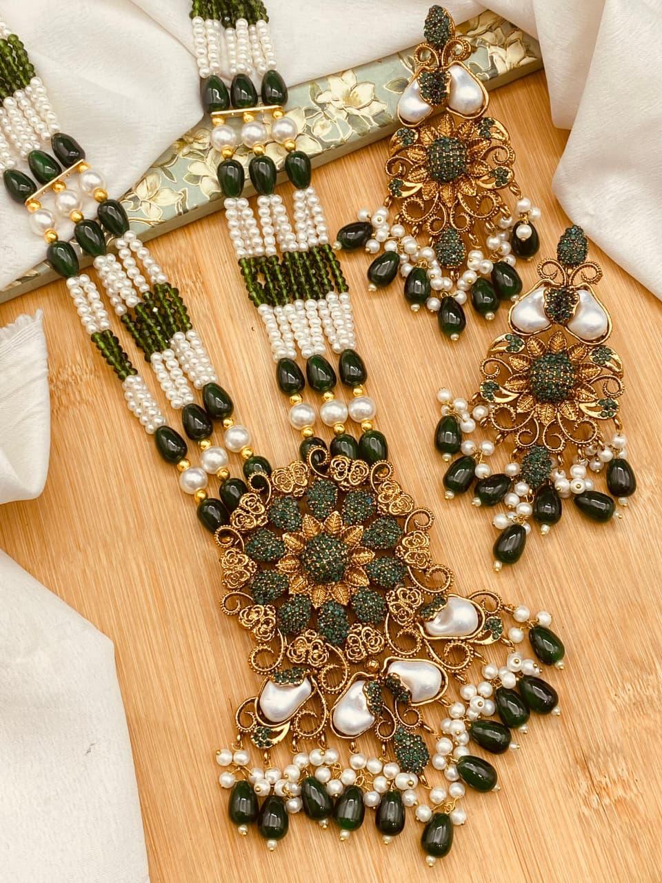 Turkish Mother Pearl Mala set ML-201