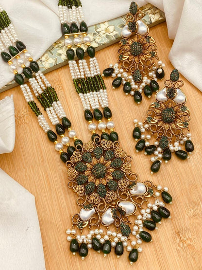 Turkish Mother Pearl Mala set ML-201