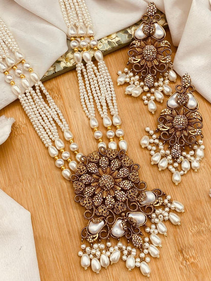 Turkish Mother Pearl Mala set ML-201