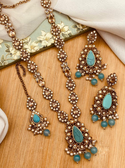 Amal Turkish Mala set with Tika ML-205