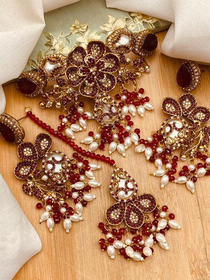 Turkish Guluband Necklace set N-111