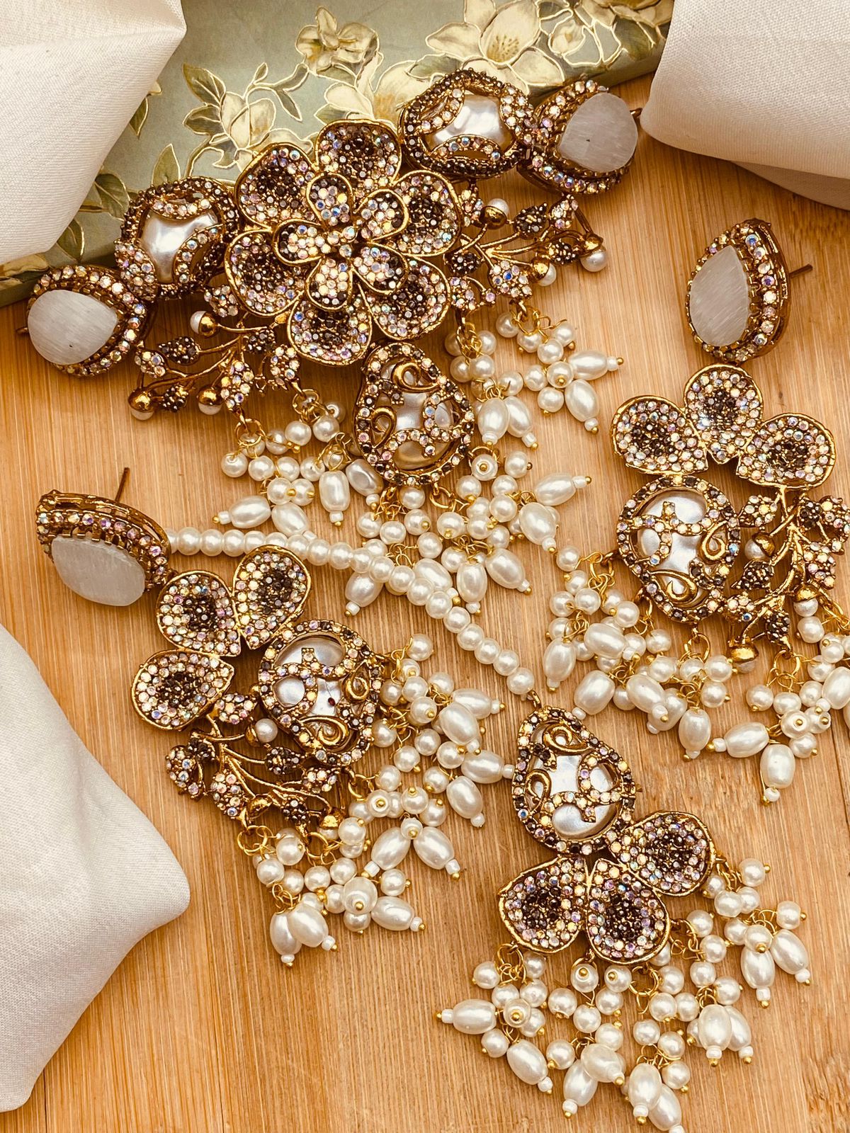 Turkish Guluband Necklace set N-111