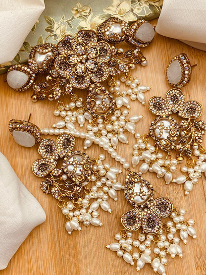 Turkish Guluband Necklace set N-111