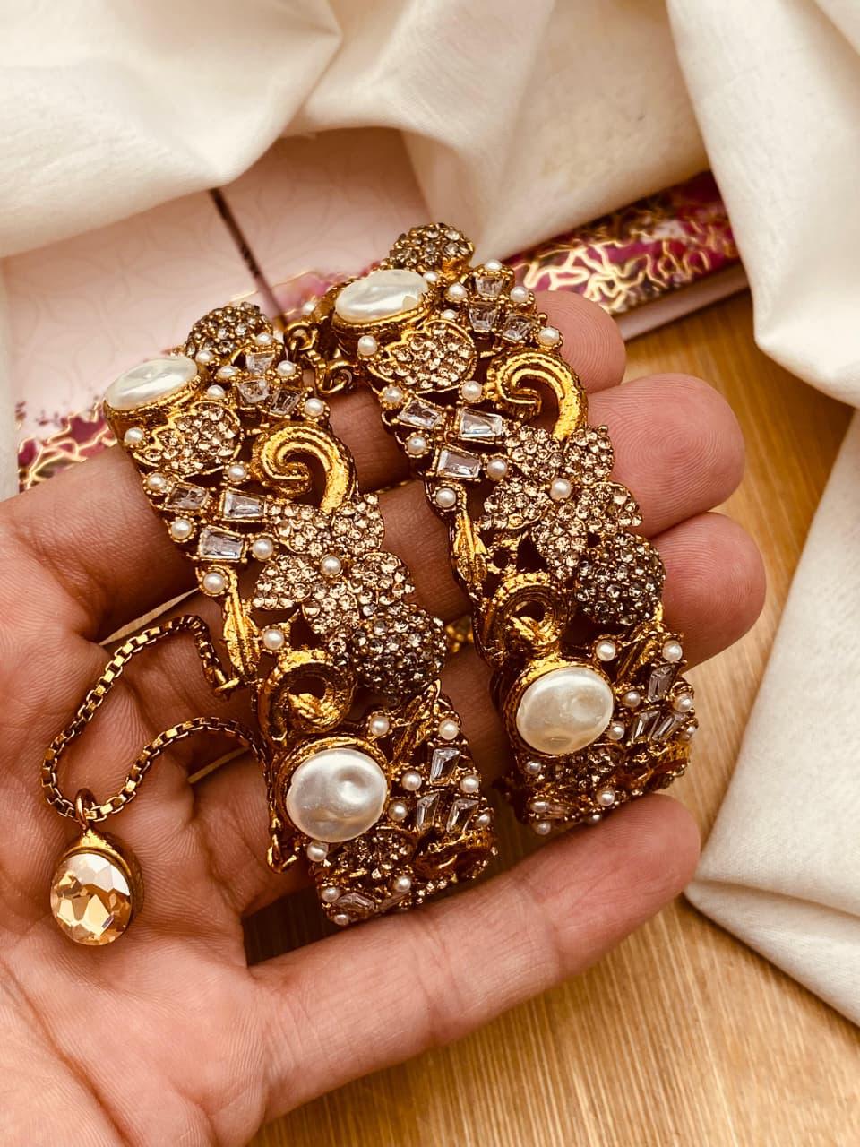 Turkish Openable Bangles (pair) BL-5042