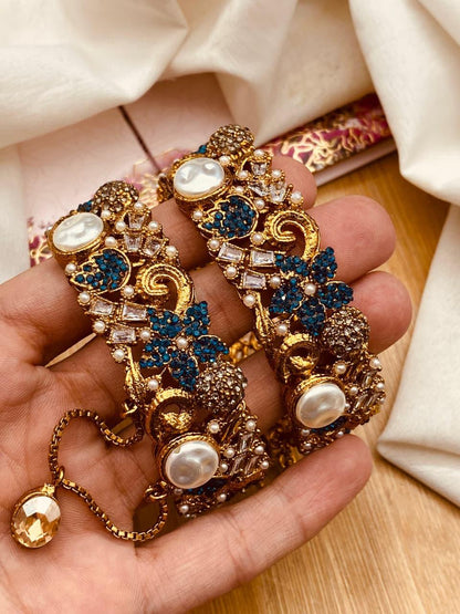 Turkish Openable Bangles (pair) BL-5042