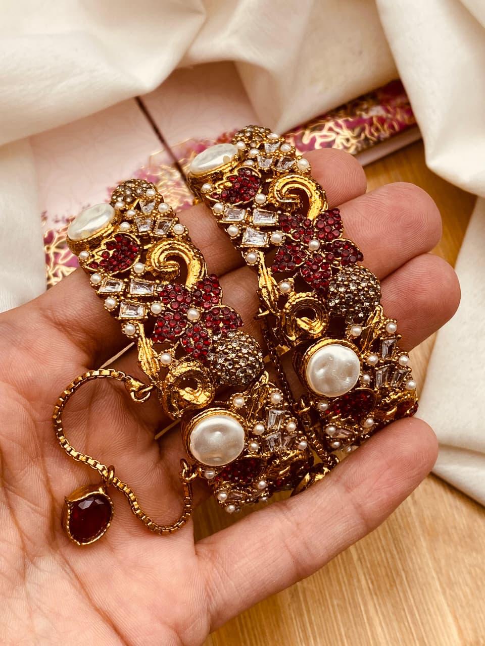 Turkish Openable Bangles (pair) BL-5042