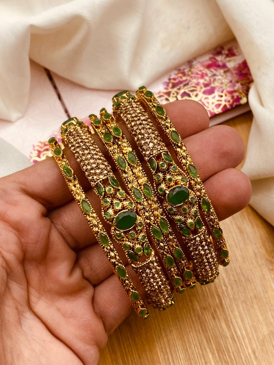 Rp Zarcon 6 pcs Bangles set BL-5043