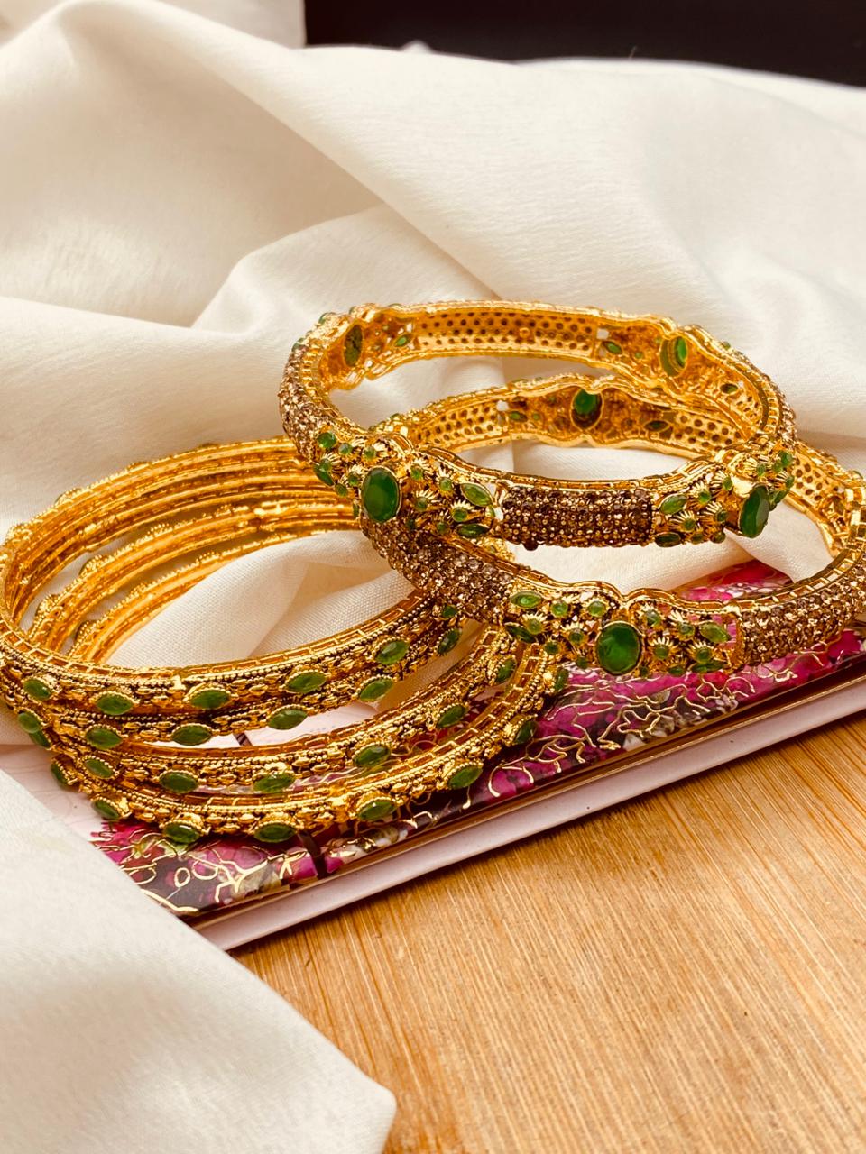 Rp Zarcon 6 pcs Bangles set BL-5043
