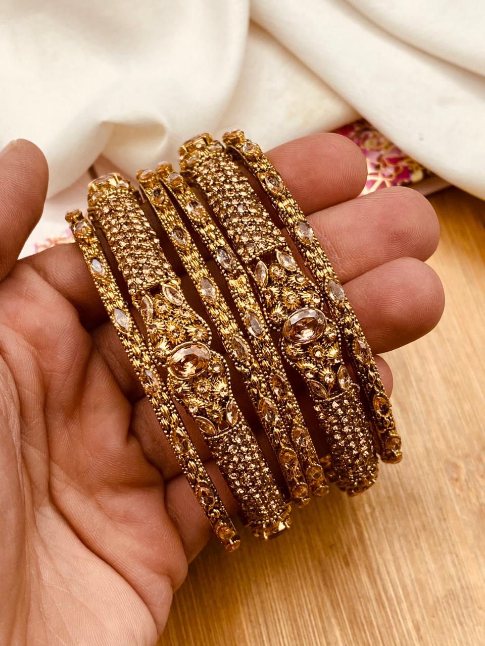 Rp Zarcon 6 pcs Bangles set BL-5043