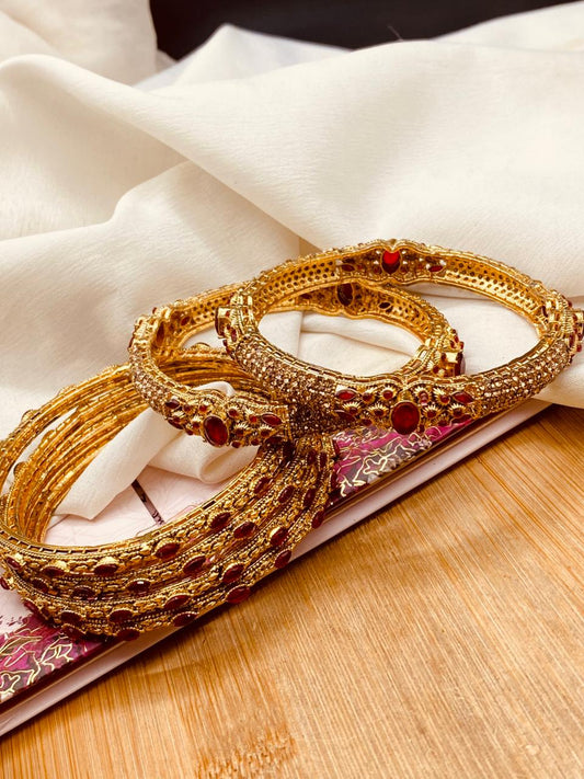 Rp Zarcon 6 pcs Bangles set BL-5043