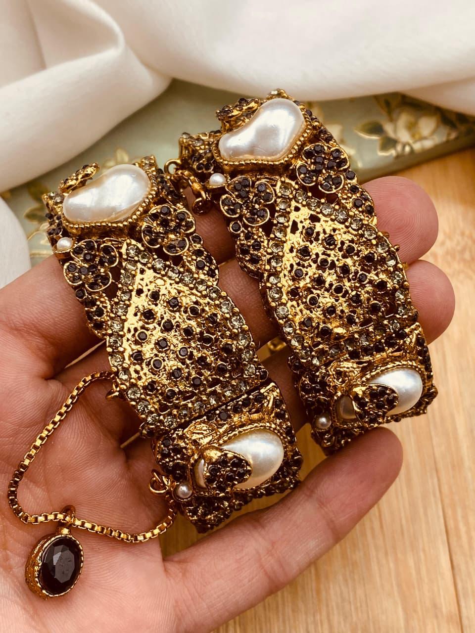 Turkish Openable Bangles (pair) BL-5044