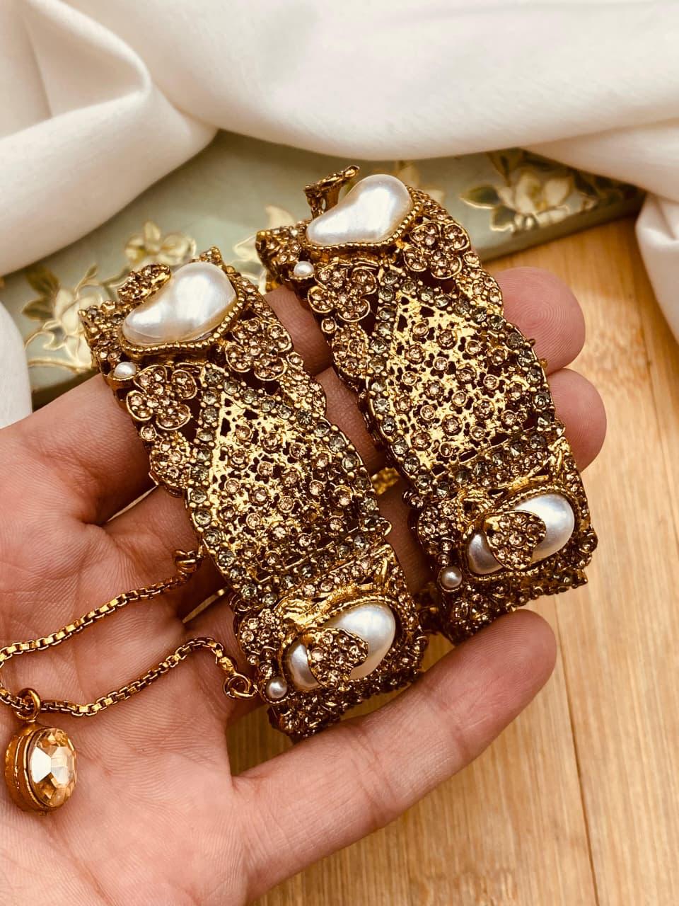 Turkish Openable Bangles (pair) BL-5044