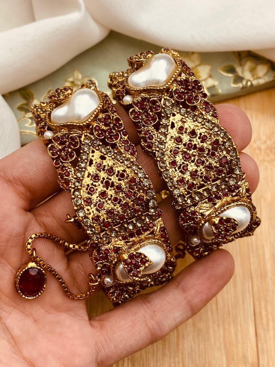 Turkish Openable Bangles (pair) BL-5044