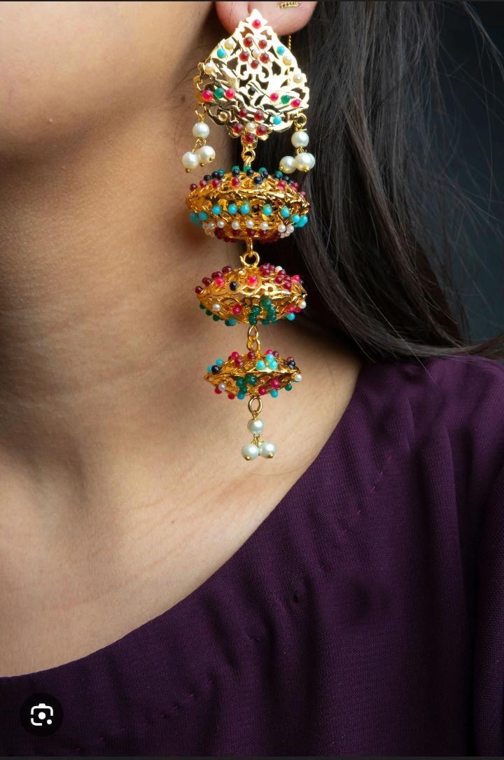 Hyedrabadi Jhumka E-3047