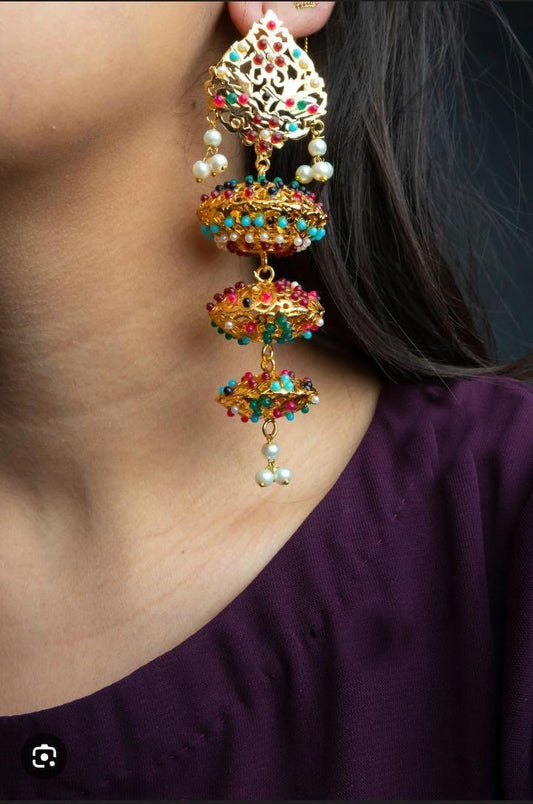 Hyedrabadi Jhumka E-3047