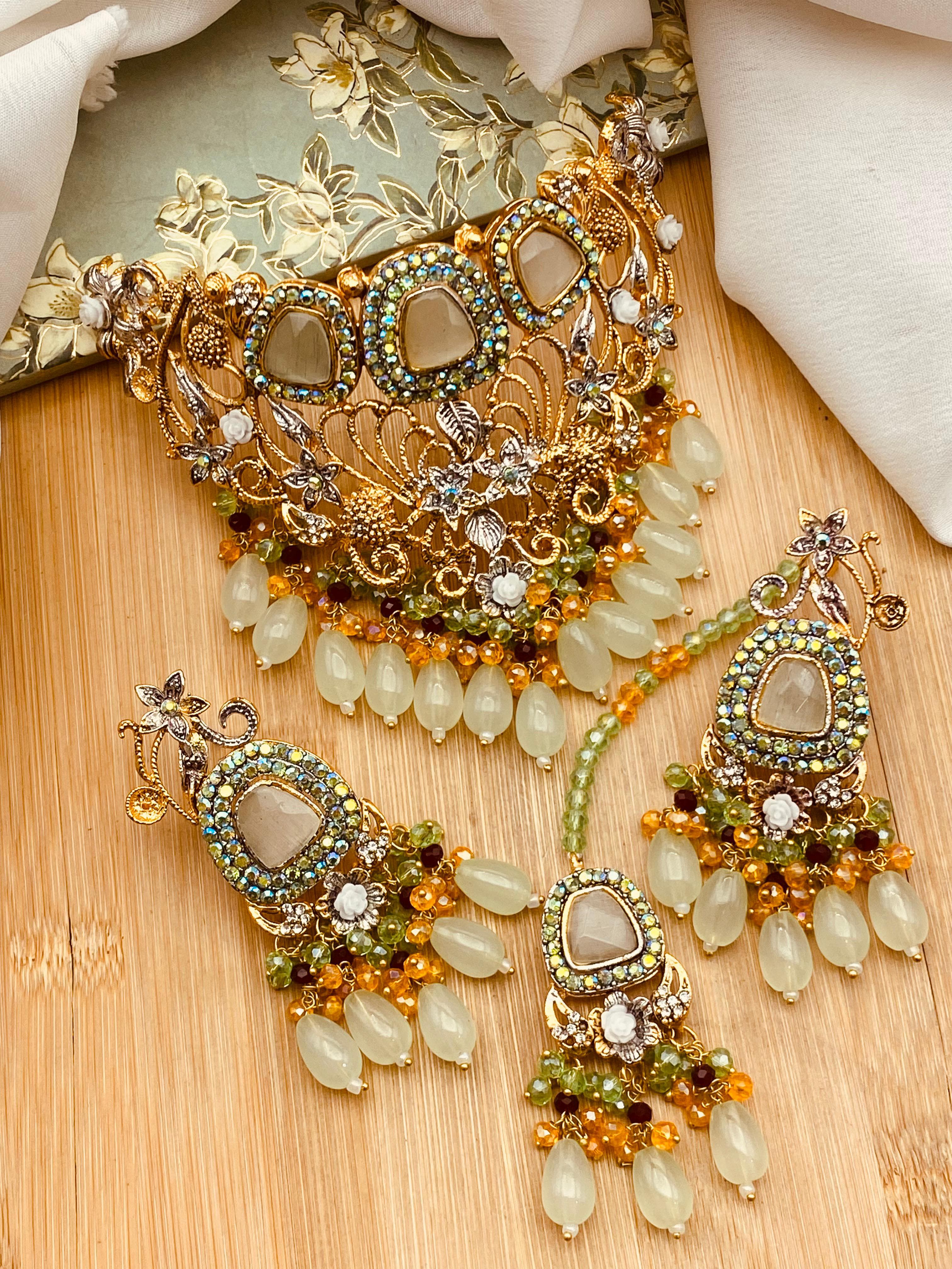 Turkish Collar Necklace set-2318