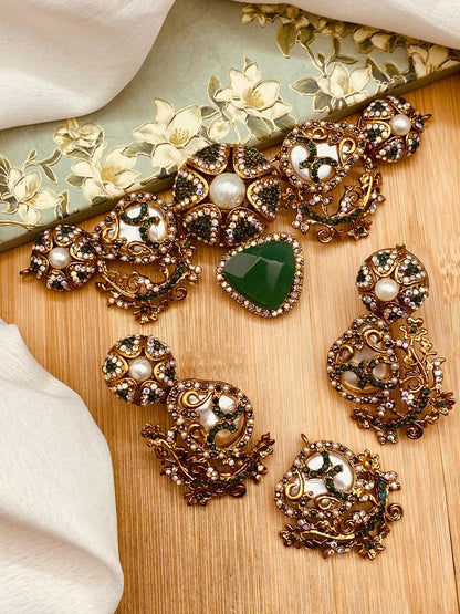 Saliha Turkish Chokar set N-104