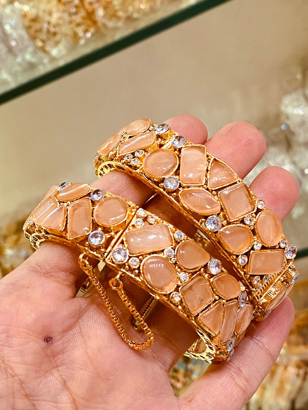 Egyptian Openable Bangles (pair) BL-521