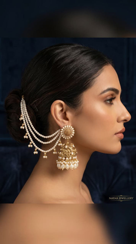 Designer Bahubali Sahara Earrings E-3005