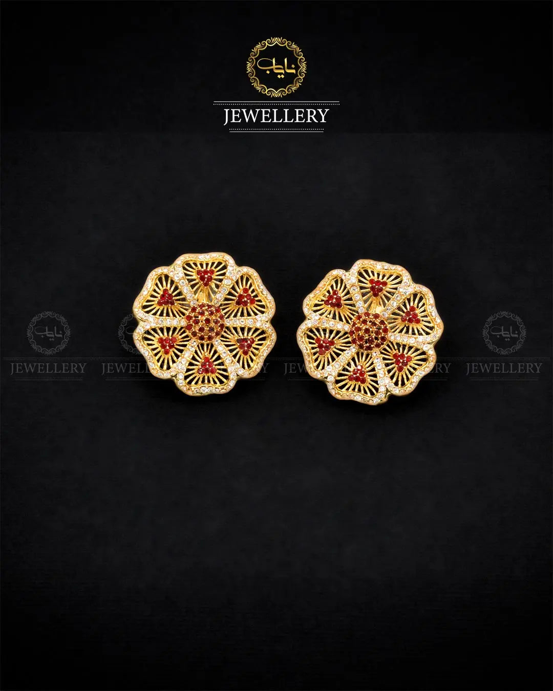 Zarcon Flower Tops NJ-1838-G Nayab Jewellery