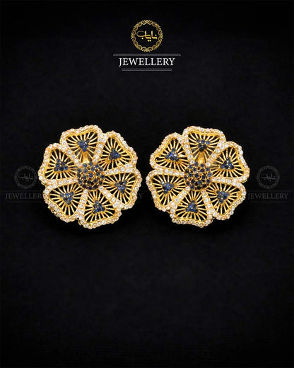 Zarcon Flower Tops NJ-1838-G Nayab Jewellery