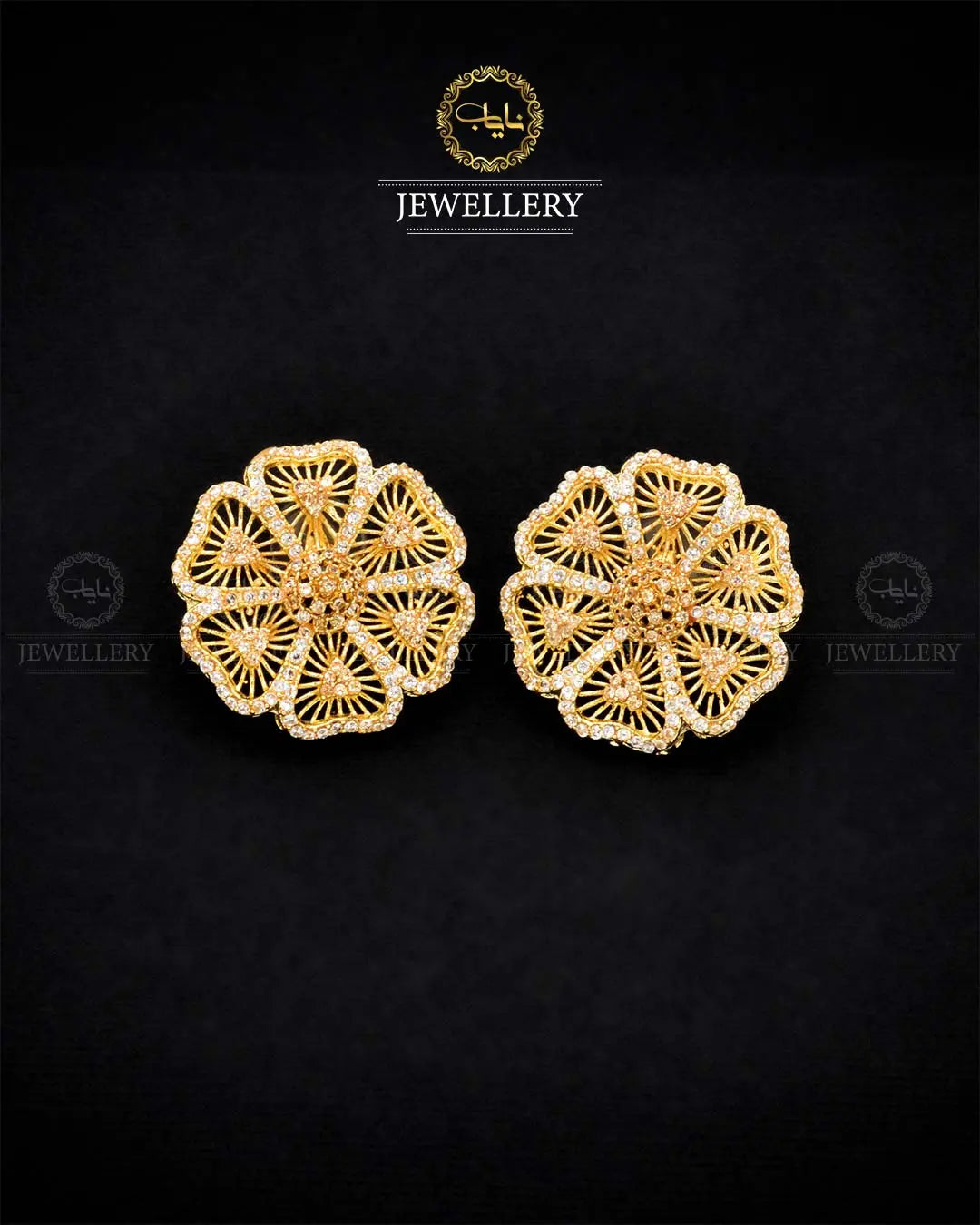 Zarcon Flower Tops NJ-1838-G Nayab Jewellery
