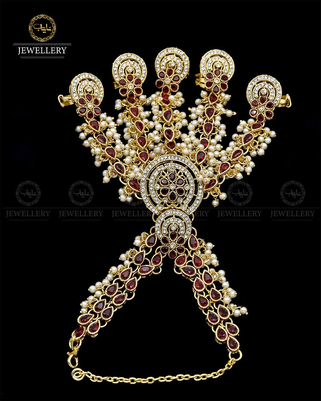 Zarcon Hand Made Panja NJ-1755-G Nayab Jewellery