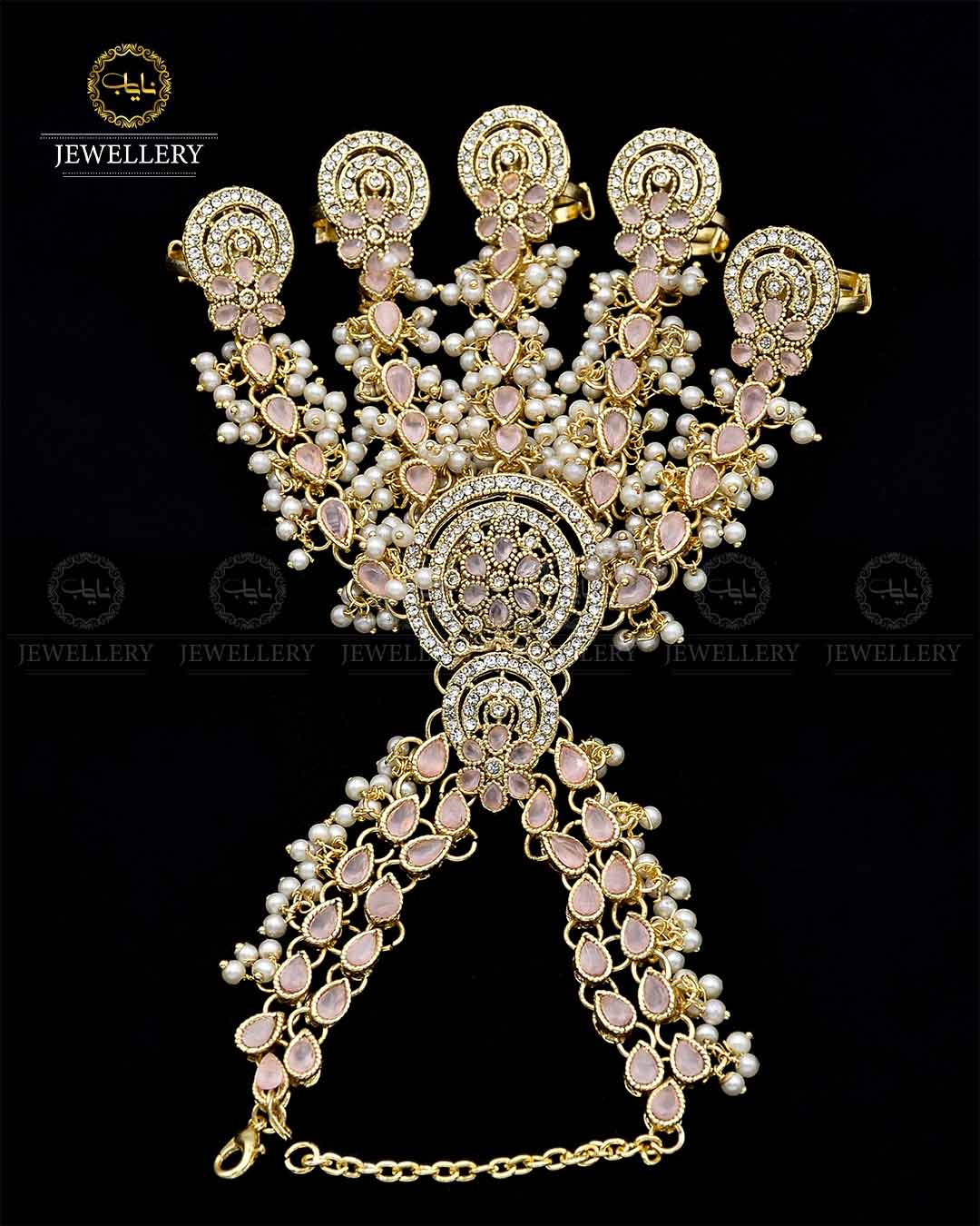 Zarcon Hand Made Panja NJ-1755-G Nayab Jewellery