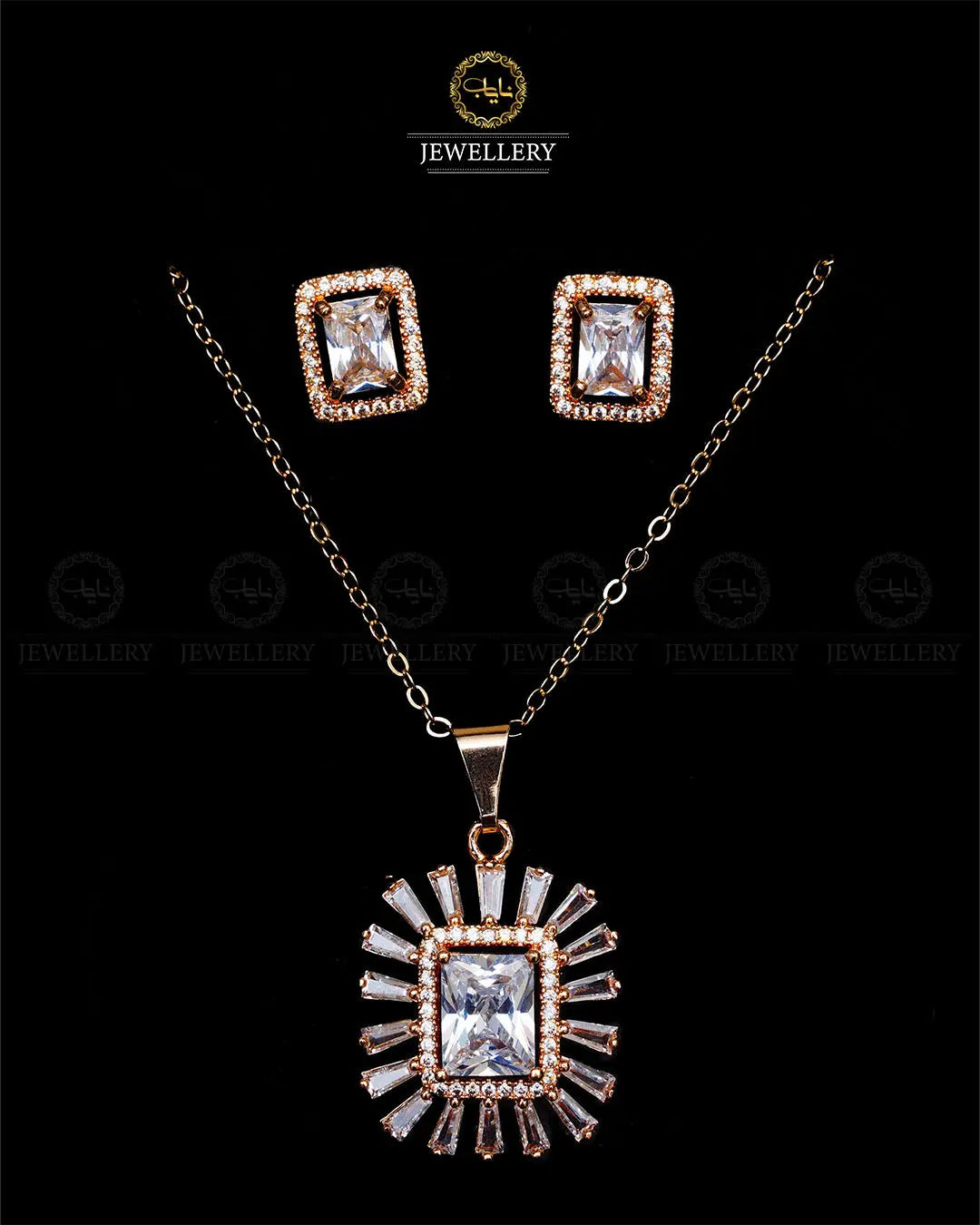 Zarcon Locket set -1974 Nayab Jewellery