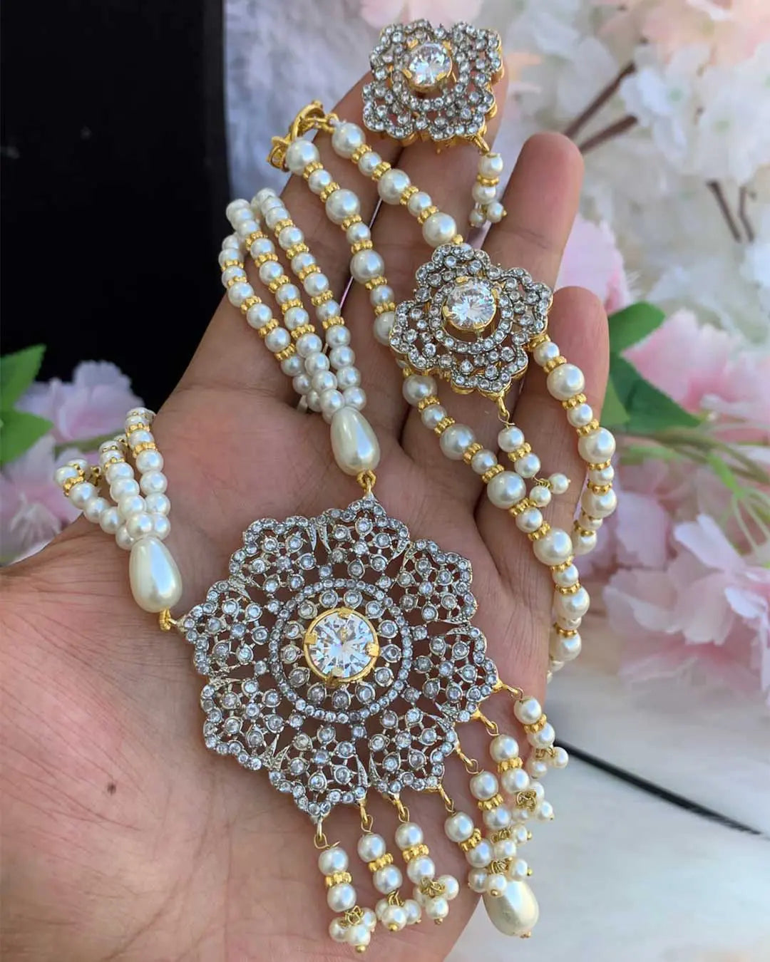 Zarcon Mala set NJ - 1708 Nayab Jewellery