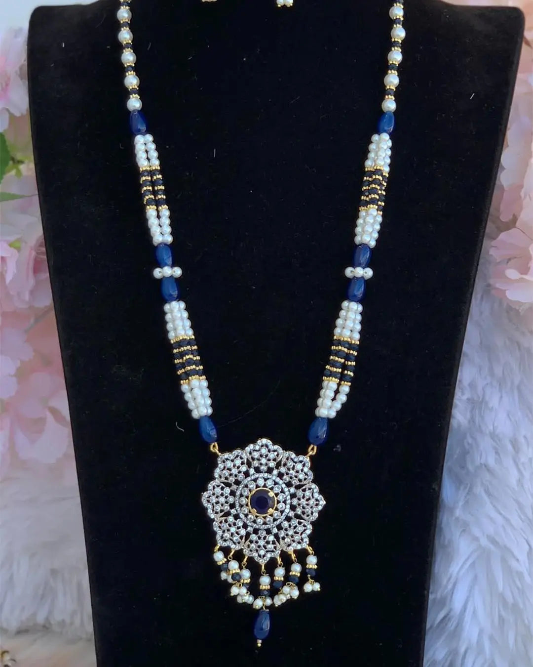 Zarcon Mala set NJ - 1708 Nayab Jewellery