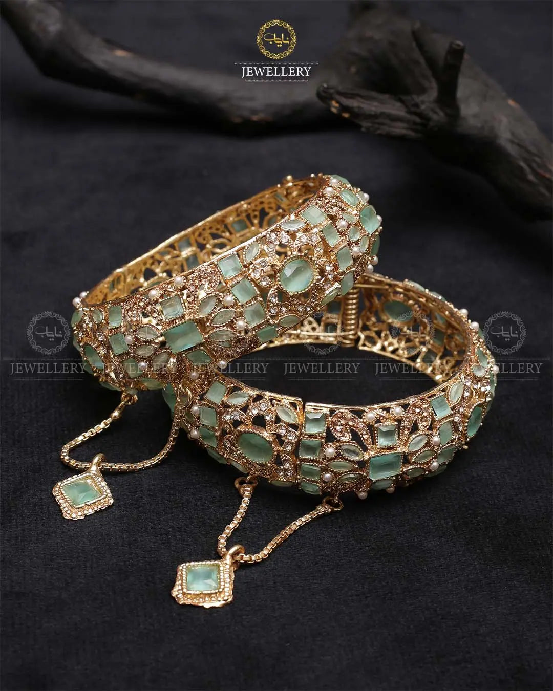 Zarcon Openable Bangles-2239 Nayab Jewellery