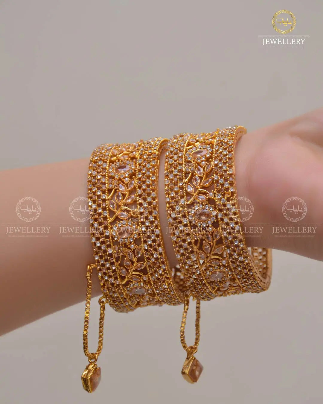 Zarcon openable Bangles set (Pair) NJ-1635
