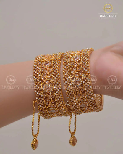 Zarcon openable Bangles set (Pair) NJ-1635